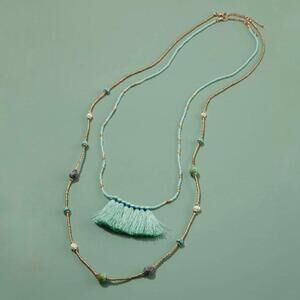 J.Jill Seaside Oasis Tassel Necklace
